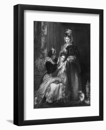 The First Ear Ring, 1849-William Greatbach-Framed Premium Giclee Print