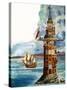 The First Eddystone Lighthouse-Peter Jackson-Stretched Canvas