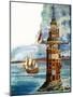 The First Eddystone Lighthouse-Peter Jackson-Mounted Giclee Print