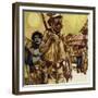 The First Exploration of Australia Was Undertaken by Edward John Eyre-null-Framed Giclee Print