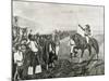The First Flag of Argentina Presented to the Revolutionary Army by General Belgrano on February 27,-Tarker-Mounted Photographic Print