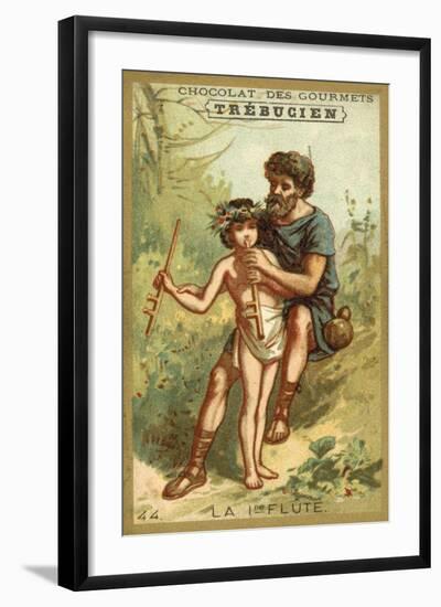 The First Flute-null-Framed Giclee Print