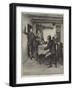 The First Foot, a Scottish Custom on New-Year's Eve-null-Framed Giclee Print