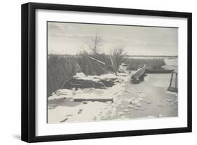 The First Frost ( la première gelée)-Peter Henry Emerson-Framed Giclee Print