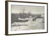 The First Frost ( la première gelée)-Peter Henry Emerson-Framed Giclee Print