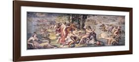 The First Fruits from Earth Offered to Saturn, 1655-1657-Giorgio Vasari-Framed Giclee Print