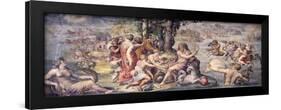 The First Fruits from Earth Offered to Saturn, 1655-1657-Giorgio Vasari-Framed Giclee Print