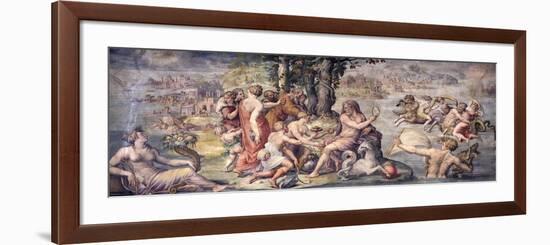 The First Fruits from Earth Offered to Saturn, 1655-1657-Giorgio Vasari-Framed Giclee Print