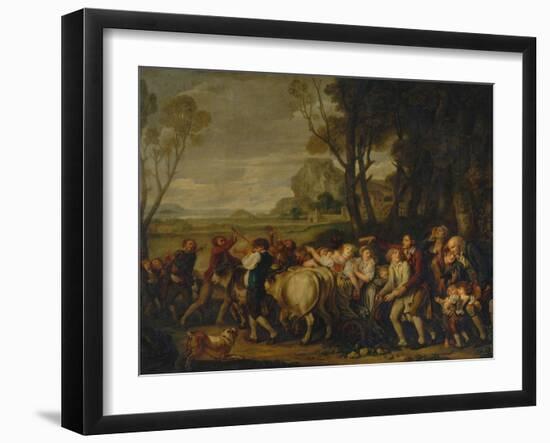 The First Furrow-Jean-Baptiste Greuze-Framed Giclee Print