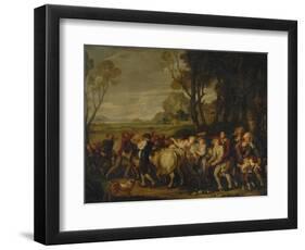 The First Furrow-Jean-Baptiste Greuze-Framed Giclee Print