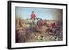 The First Gentlemen of Virginia, 1909-John Ward Dunsmore-Framed Giclee Print