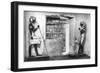 The First Glimpse of Tutankhamun's Tomb, Egypt, 1933-1934-null-Framed Giclee Print