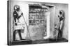 The First Glimpse of Tutankhamun's Tomb, Egypt, 1933-1934-null-Stretched Canvas