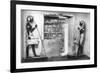 The First Glimpse of Tutankhamun's Tomb, Egypt, 1933-1934-null-Framed Giclee Print