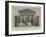 The First Greek Play Performed in Victoria, the Alcestis at Melbourne-null-Framed Giclee Print