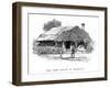 The First House in Brisbane, Australia, 1886-Georgius-Framed Giclee Print