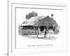 The First House in Brisbane, Australia, 1886-Georgius-Framed Giclee Print