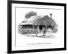 The First House in Brisbane, Australia, 1886-Georgius-Framed Giclee Print