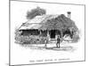 The First House in Brisbane, Australia, 1886-Georgius-Mounted Giclee Print