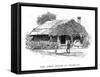 The First House in Brisbane, Australia, 1886-Georgius-Framed Stretched Canvas