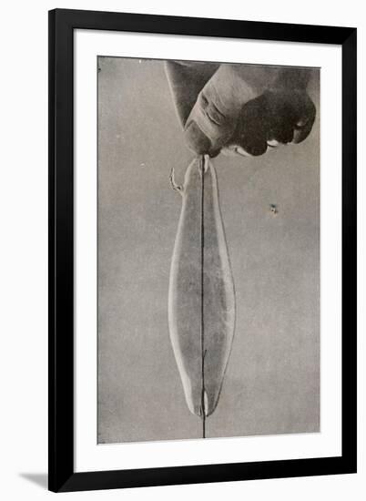 The First Incandescent Electric Lamp, C1916-null-Framed Giclee Print