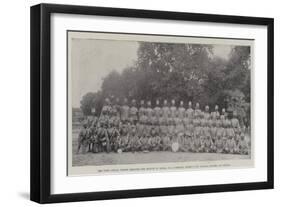 The First Indian Troops Selected for Service in China-null-Framed Giclee Print