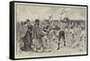 The First International Football Match in France-null-Framed Stretched Canvas