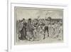 The First International Football Match in France-null-Framed Giclee Print