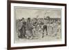 The First International Football Match in France-null-Framed Giclee Print