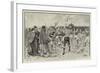 The First International Football Match in France-null-Framed Giclee Print