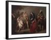 The First Interview Between the Spaniards and the Peruvians-Henry Perronet Briggs-Framed Giclee Print