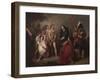 The First Interview Between the Spaniards and the Peruvians-Henry Perronet Briggs-Framed Giclee Print