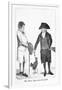 The First Interview in 1786' Between Deacon Brodie and George Smith, 1788-John Kay-Framed Giclee Print