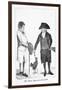 The First Interview in 1786' Between Deacon Brodie and George Smith, 1788-John Kay-Framed Giclee Print