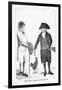 The First Interview in 1786' Between Deacon Brodie and George Smith, 1788-John Kay-Framed Giclee Print