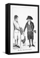 The First Interview in 1786' Between Deacon Brodie and George Smith, 1788-John Kay-Framed Stretched Canvas