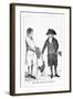 The First Interview in 1786' Between Deacon Brodie and George Smith, 1788-John Kay-Framed Giclee Print