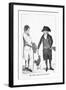 The First Interview in 1786' Between Deacon Brodie and George Smith, 1788-John Kay-Framed Giclee Print