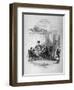 The First Interview with Mr. Serjeant Snubbin, Illustration from 'The Pickwick Papers'-Hablot Knight Browne-Framed Giclee Print