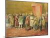 The First Investiture of the Star of India, 1863-William Simpson-Mounted Giclee Print