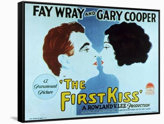 The First Kiss, 1928-null-Framed Stretched Canvas