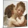 The First Kiss, c.1873 (detail)-William Adolphe Bouguereau-Mounted Art Print