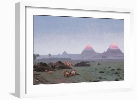 The First Kiss of the Sun-Jean Leon Gerome-Framed Giclee Print