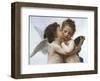 The First Kiss-William-Adolphe Bouguereau-Framed Giclee Print