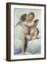 The First Kiss-William Adolphe Bouguereau-Framed Giclee Print