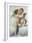 The First Kiss-William Adolphe Bouguereau-Framed Giclee Print