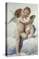 The First Kiss-William Adolphe Bouguereau-Stretched Canvas