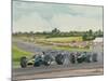 The First Lap - 1967, British Grand Prix at Silverstone, 1986 (Oil on Canvas)-Richard Wheatland-Mounted Giclee Print