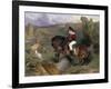 The First Leap: Lord Alexander Russell on His Pony 'Emerald', 1829-Edwin Henry Landseer-Framed Giclee Print