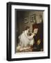 The First Lesson-George Frederick Folingsby-Framed Giclee Print